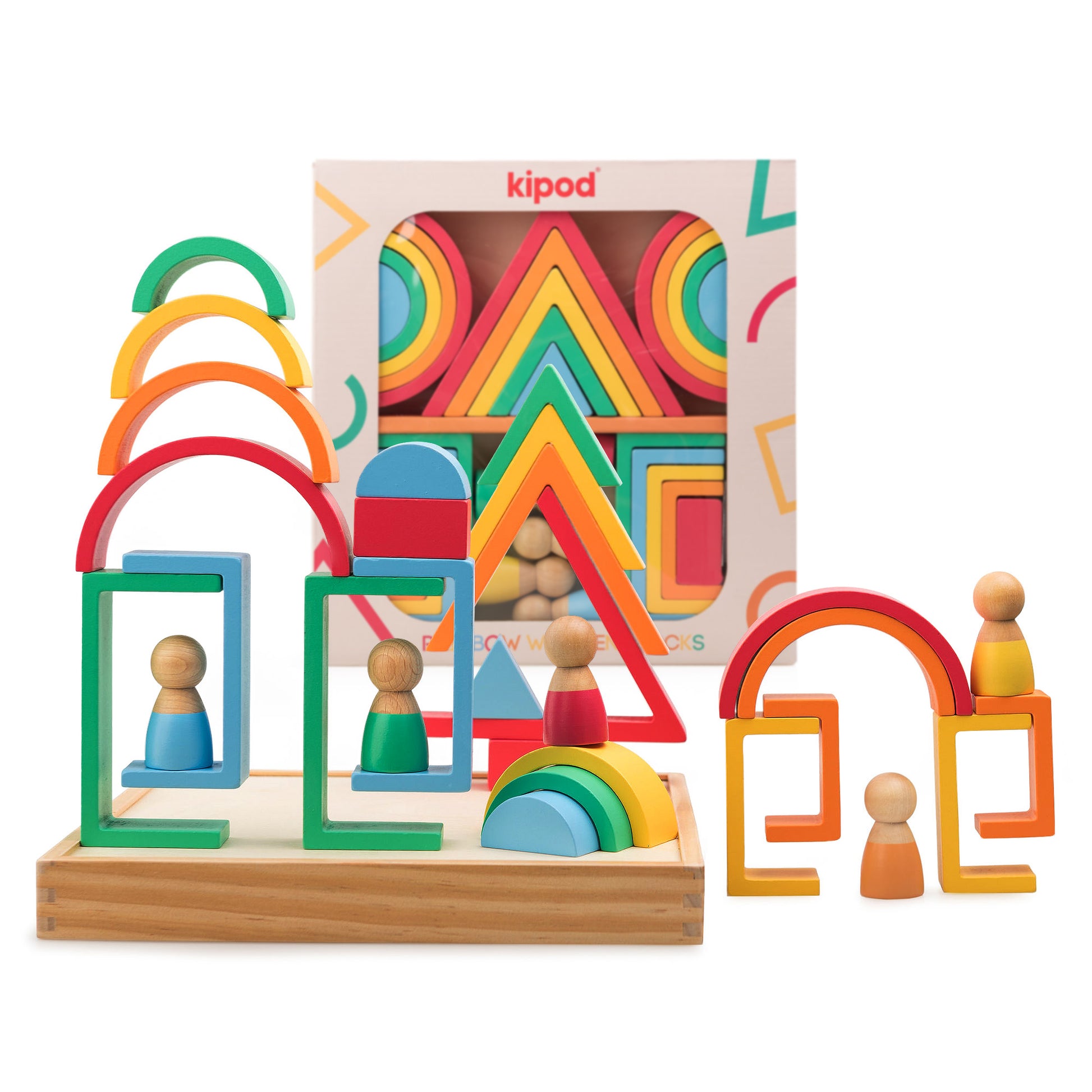Montessori Rainbow Blocks