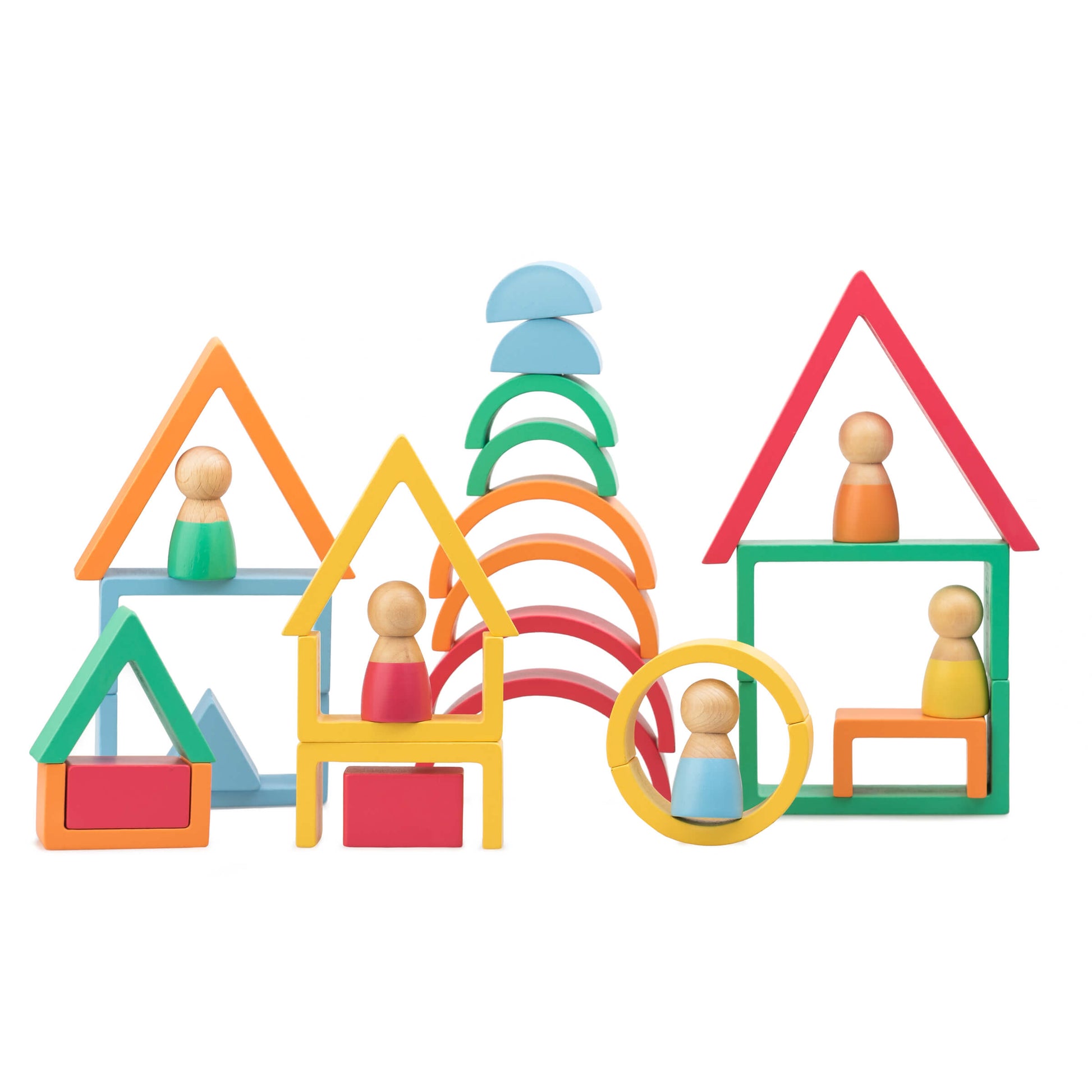 Montessori Rainbow Blocks