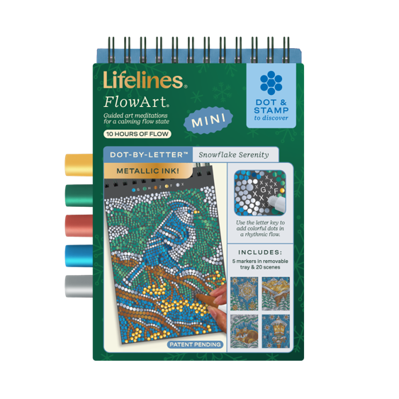 Lifelines Flowart Mini: Snowflake Serenity