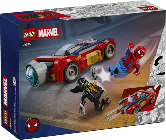 LEGO Marvel: Spider-Man Car Vs. Venomized Wolverine