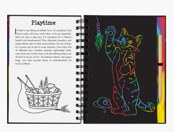 Scratch and Sketch Kittens