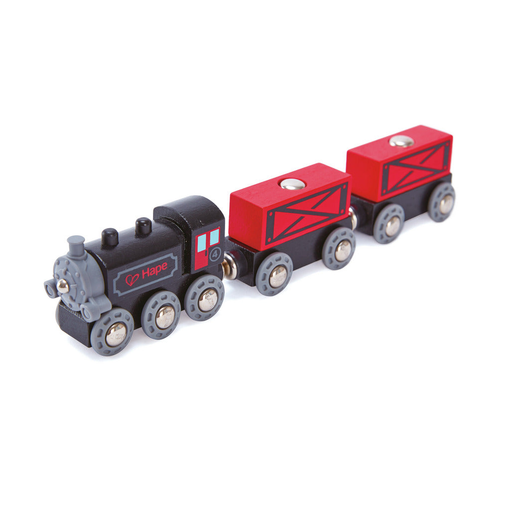 Steam-Era Freight Train (Hape)