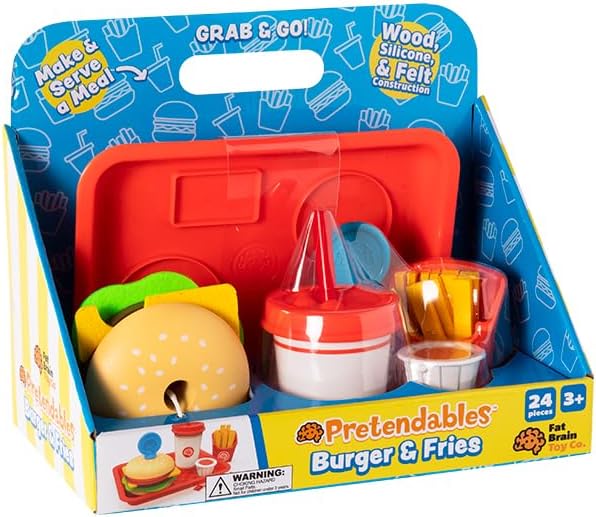 Pretendable Burger Fry