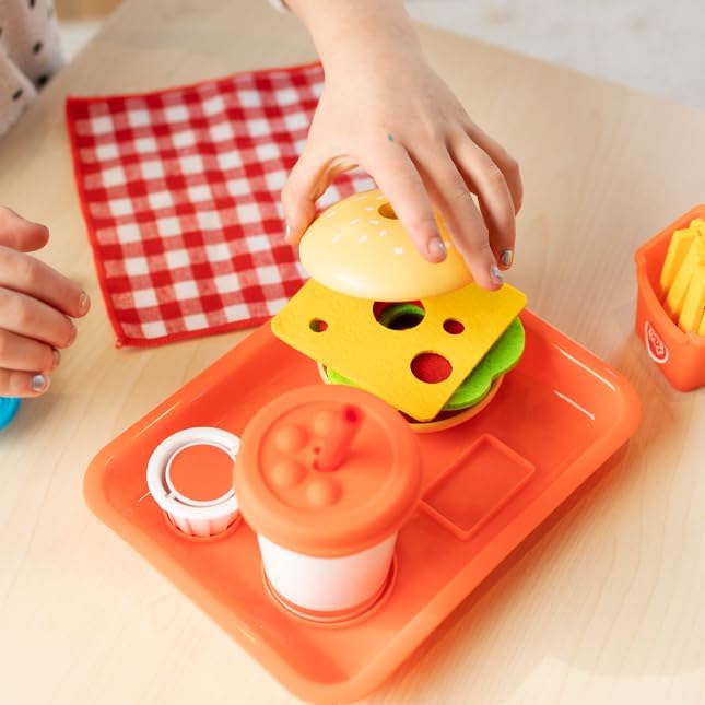 Pretendable Burger Fry