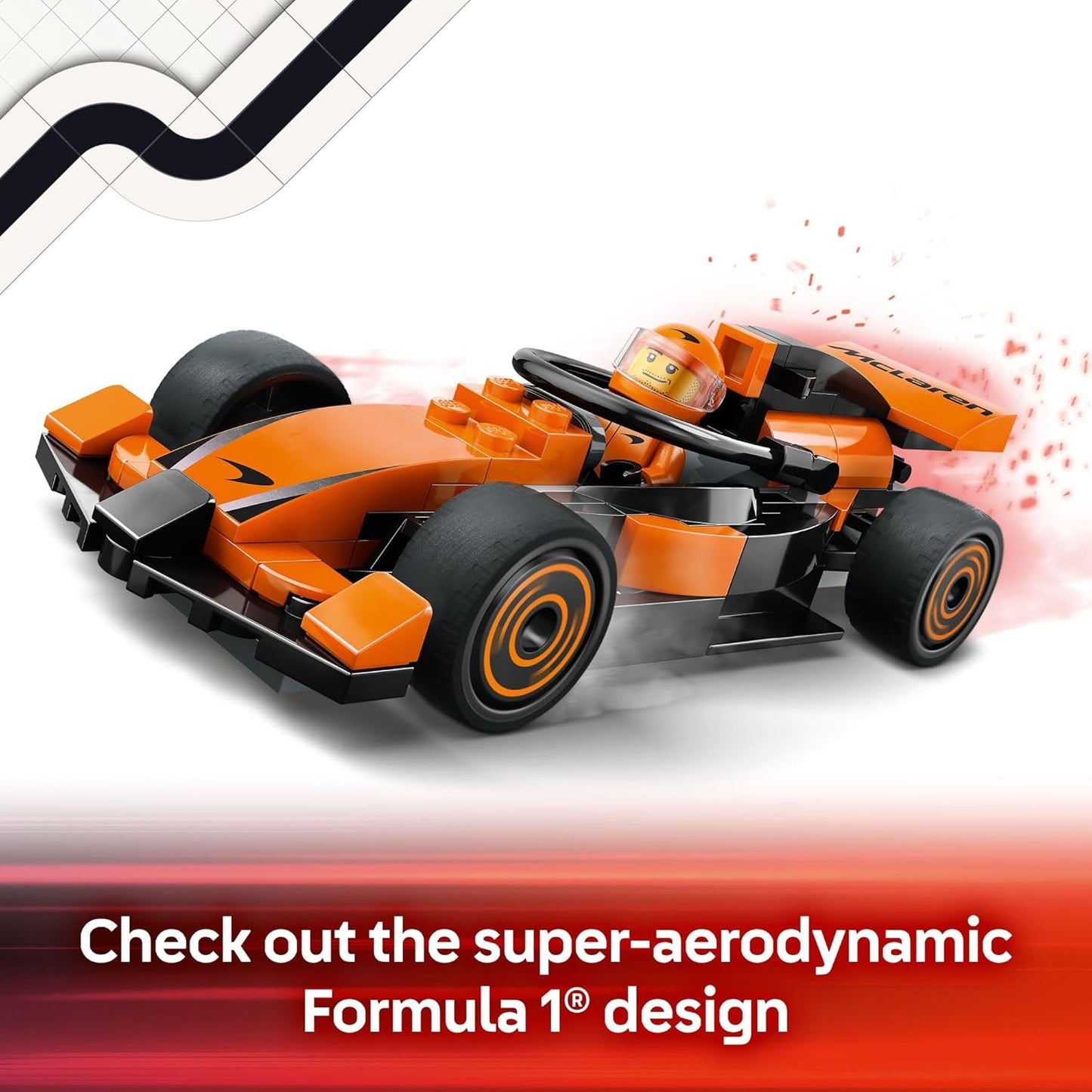 F1 Driver Mclaren Racecar