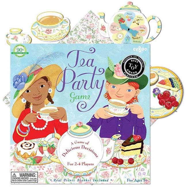 Tea Party Spinner Game