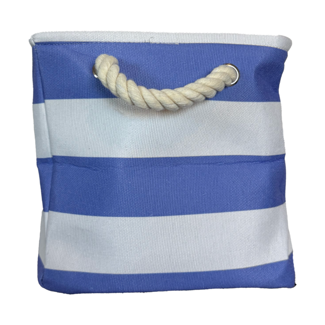 Striped Tote Blue Purple