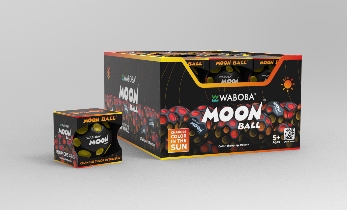 UV Color-Changing Moonball