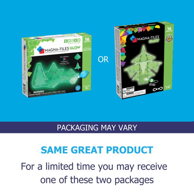 Magnatiles Glow 16pc