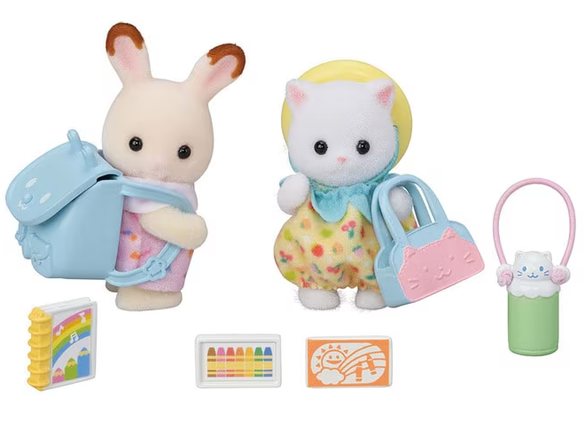 Calico Critters Nursery Friends Walk-Along Duo