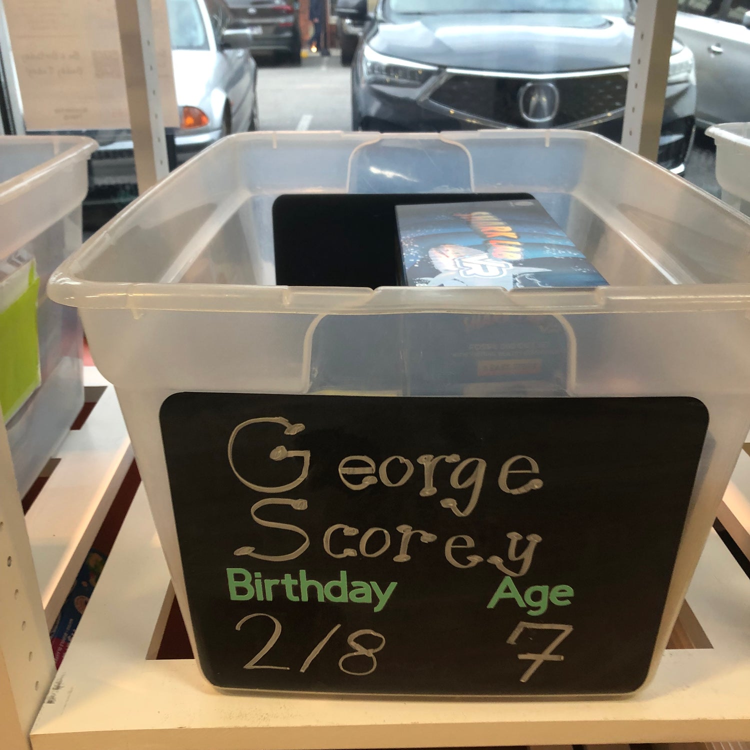 George Scorey Birthday Wishlist