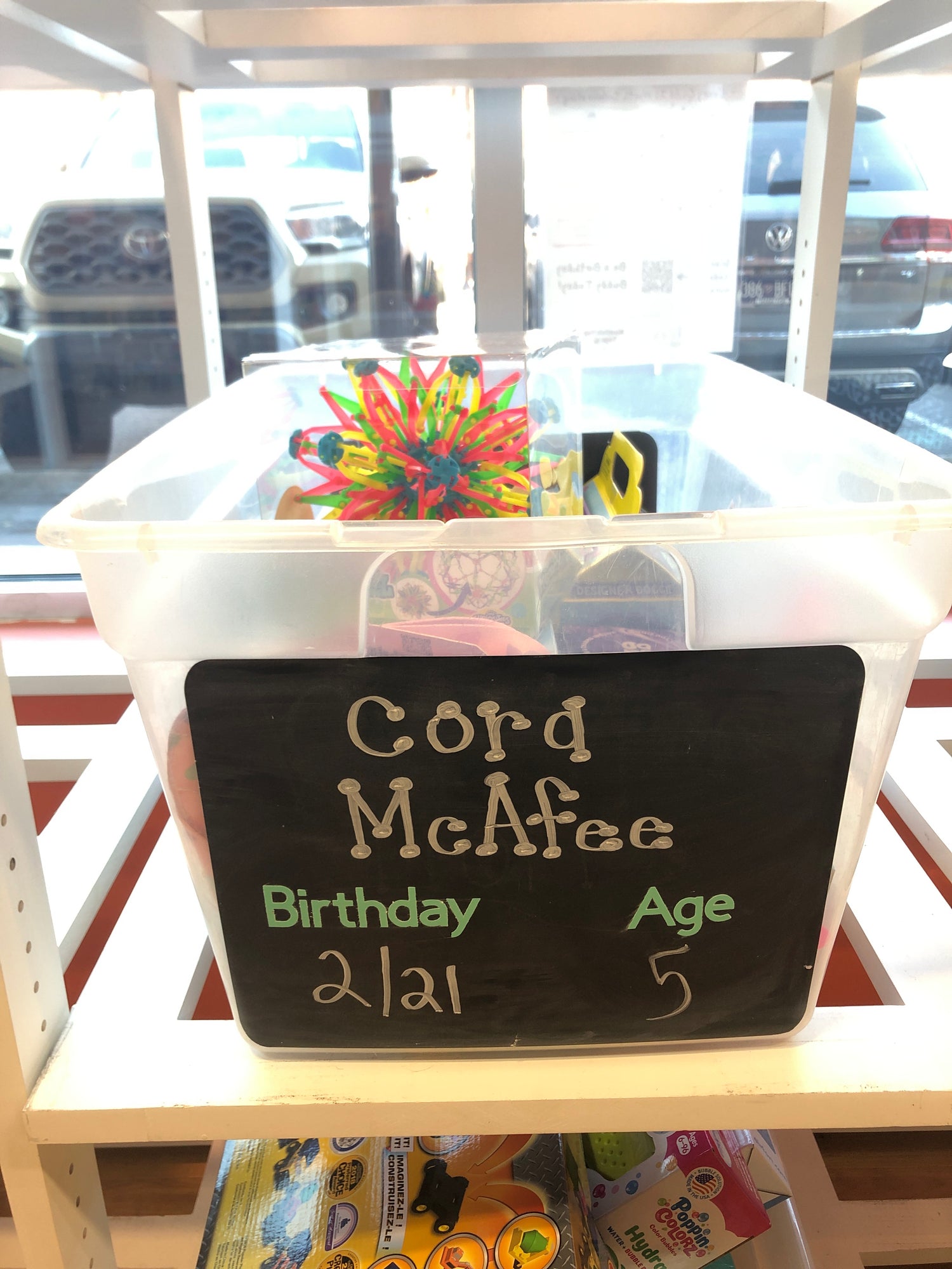 Cora McAfee's Birthday wishlist