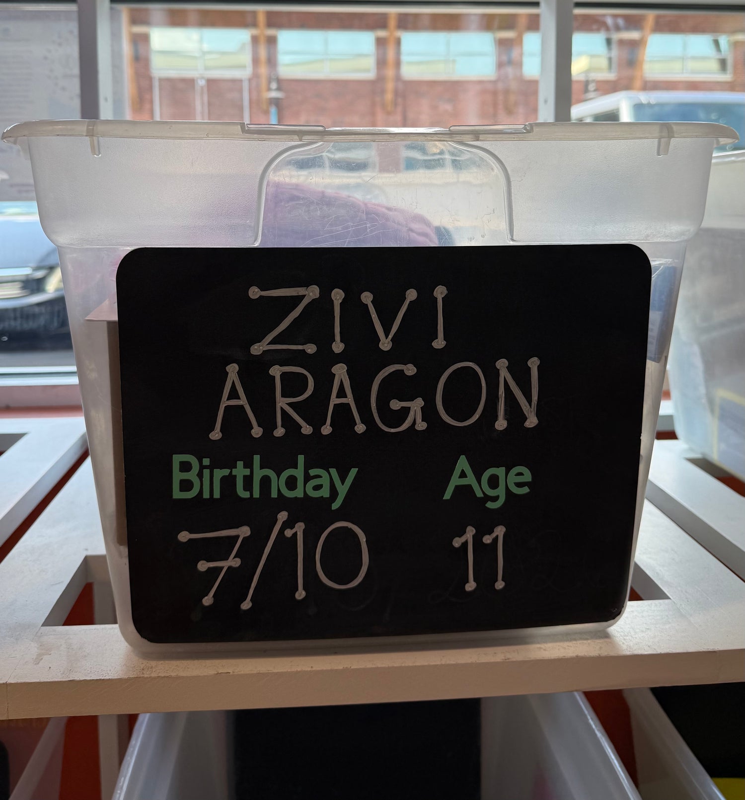 ZIVI ARAGON'S BIRTHDAY WISHLIST