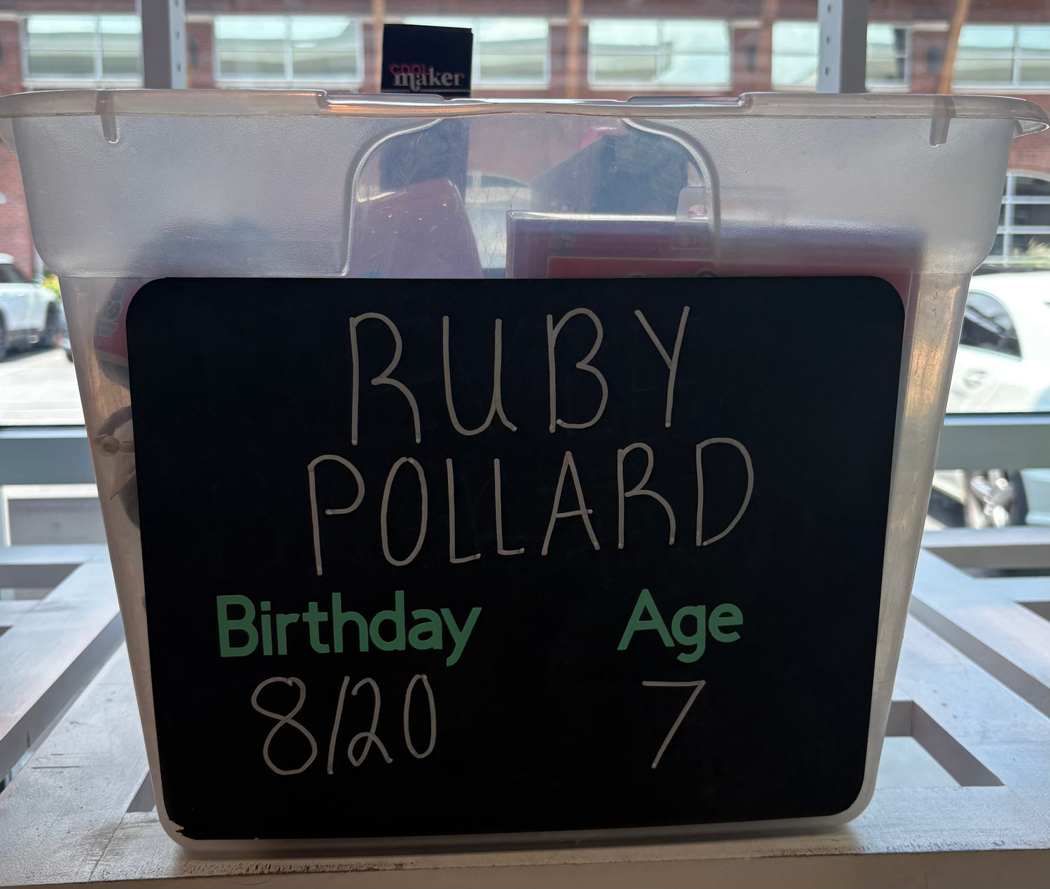 Ruby Pollard's Birthday Wishlist