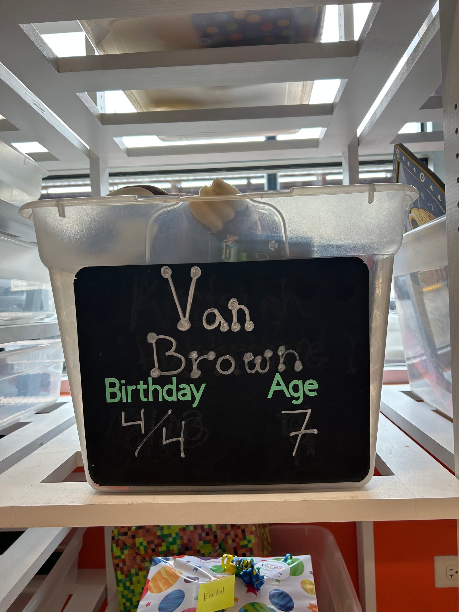 Van Brown Birthday Wishlist