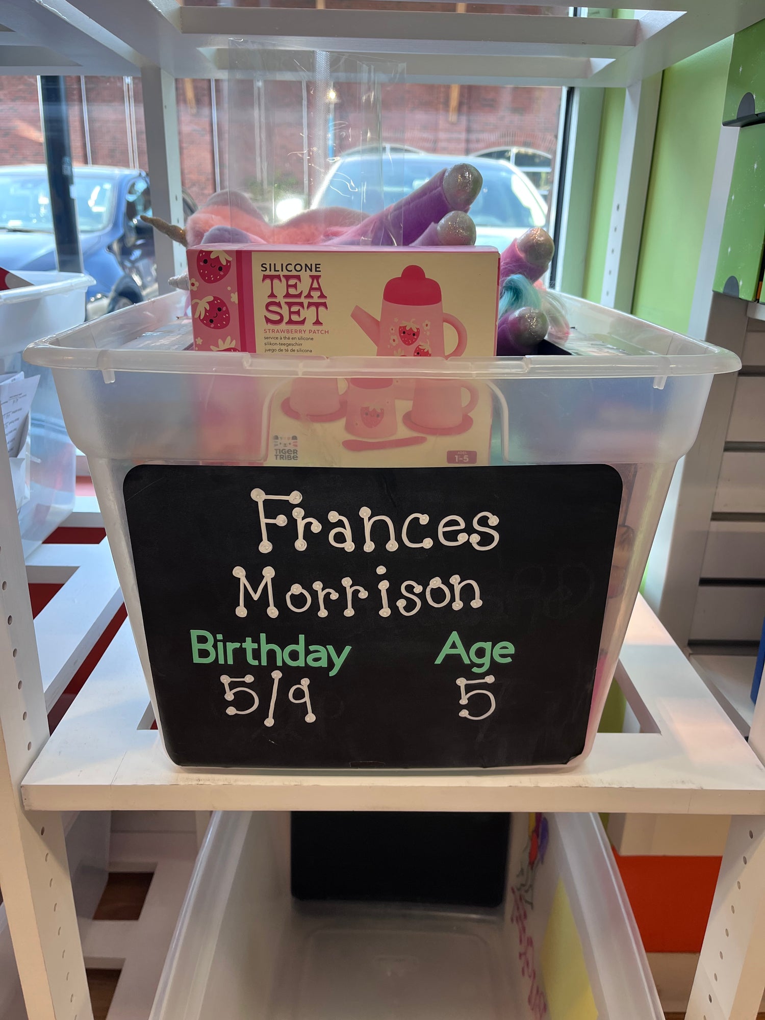 Frances Morrison's Birthday Wishlist