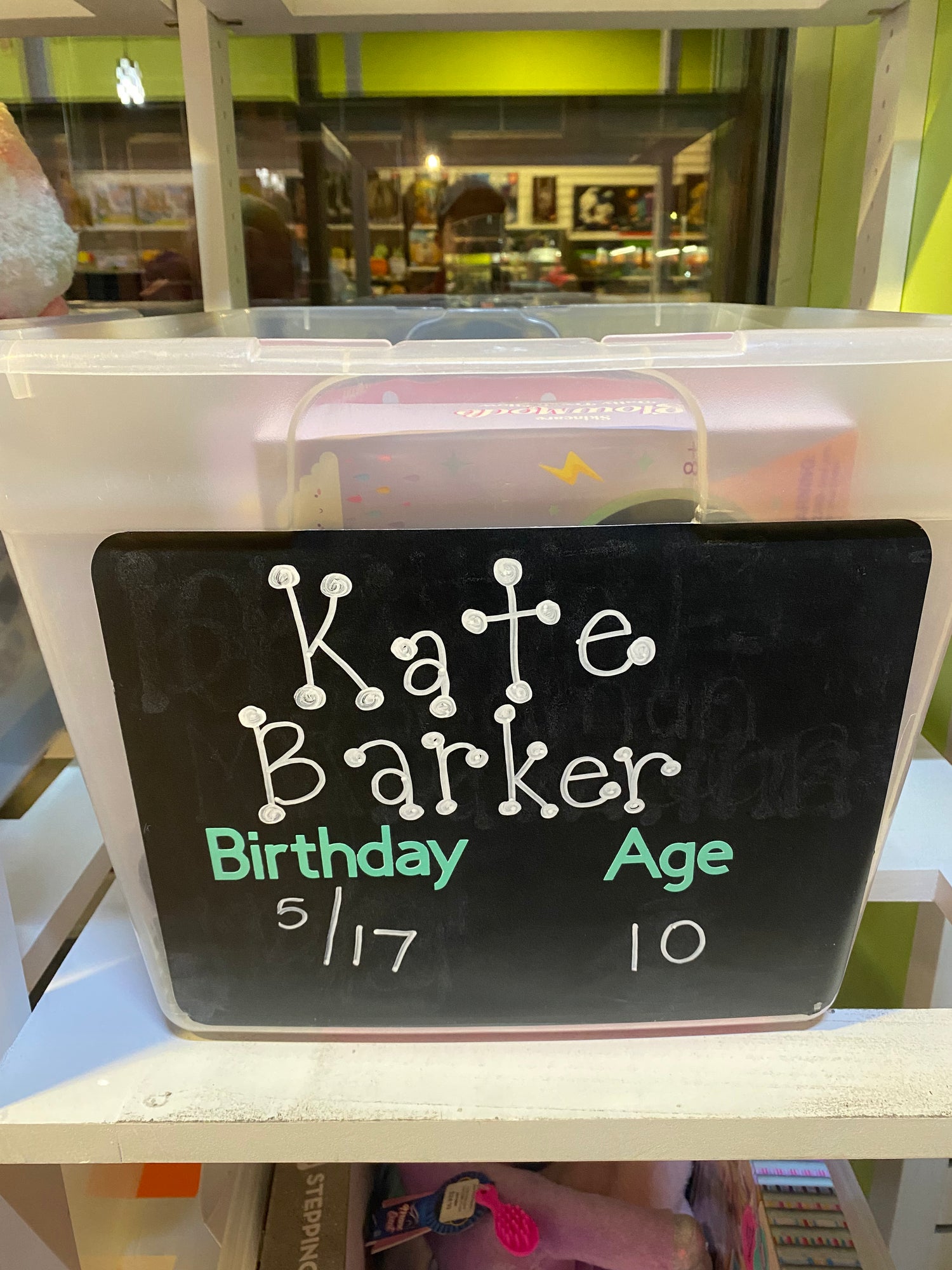 Kate Barker's Birthday Wishlist