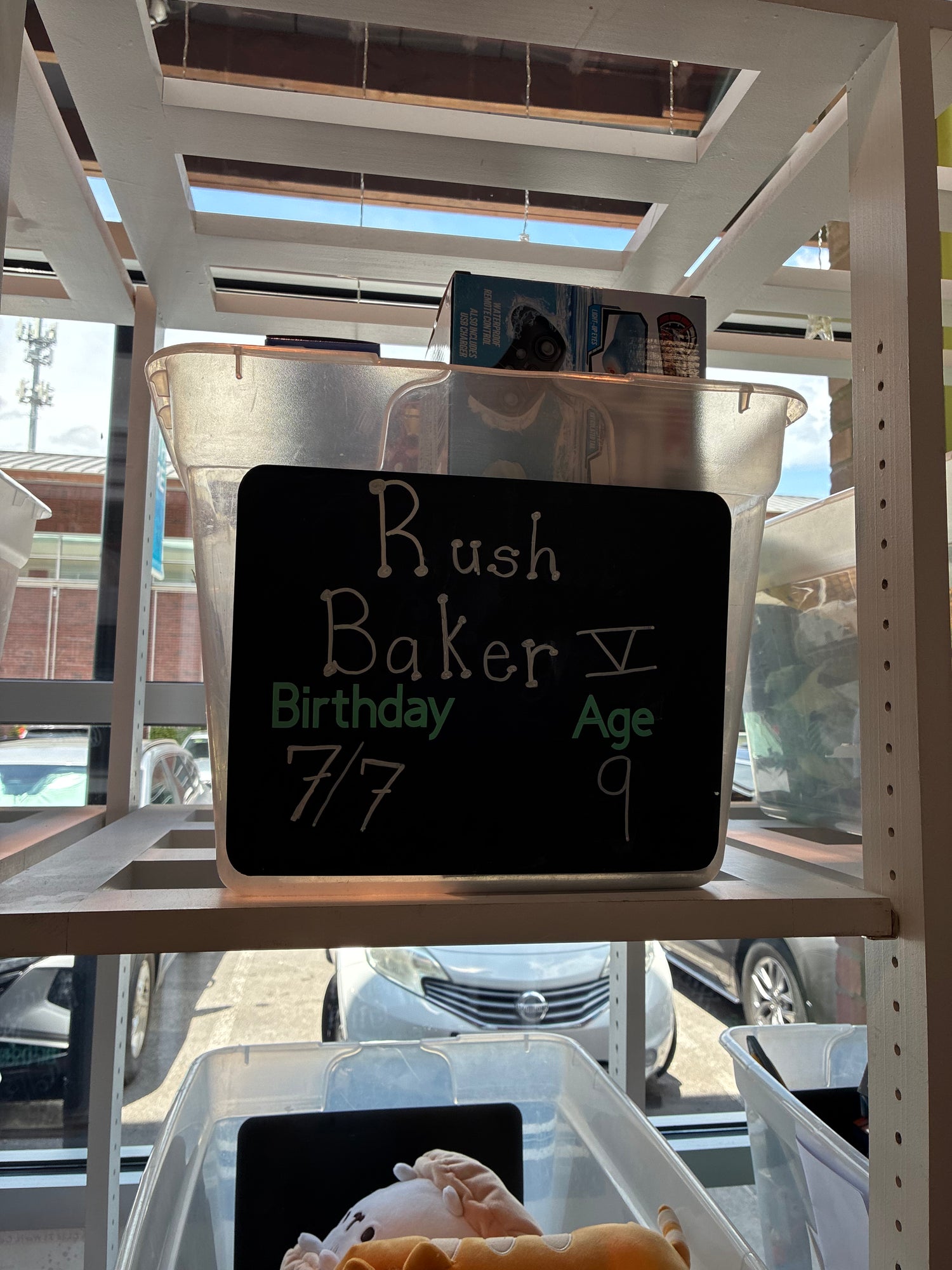 Rush Baker V's Birthday Wishlist