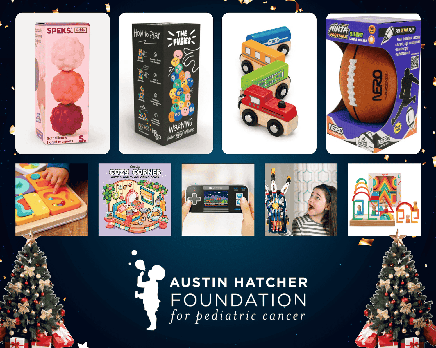 Austin Hatcher Foundation (AHF) Holiday Wishlist