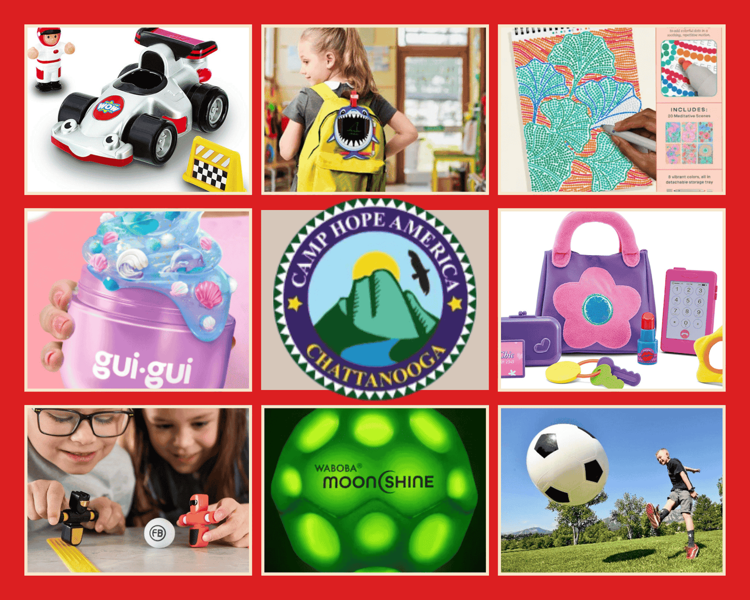 Camp Hope Mentorship Program Holiday Wishlist