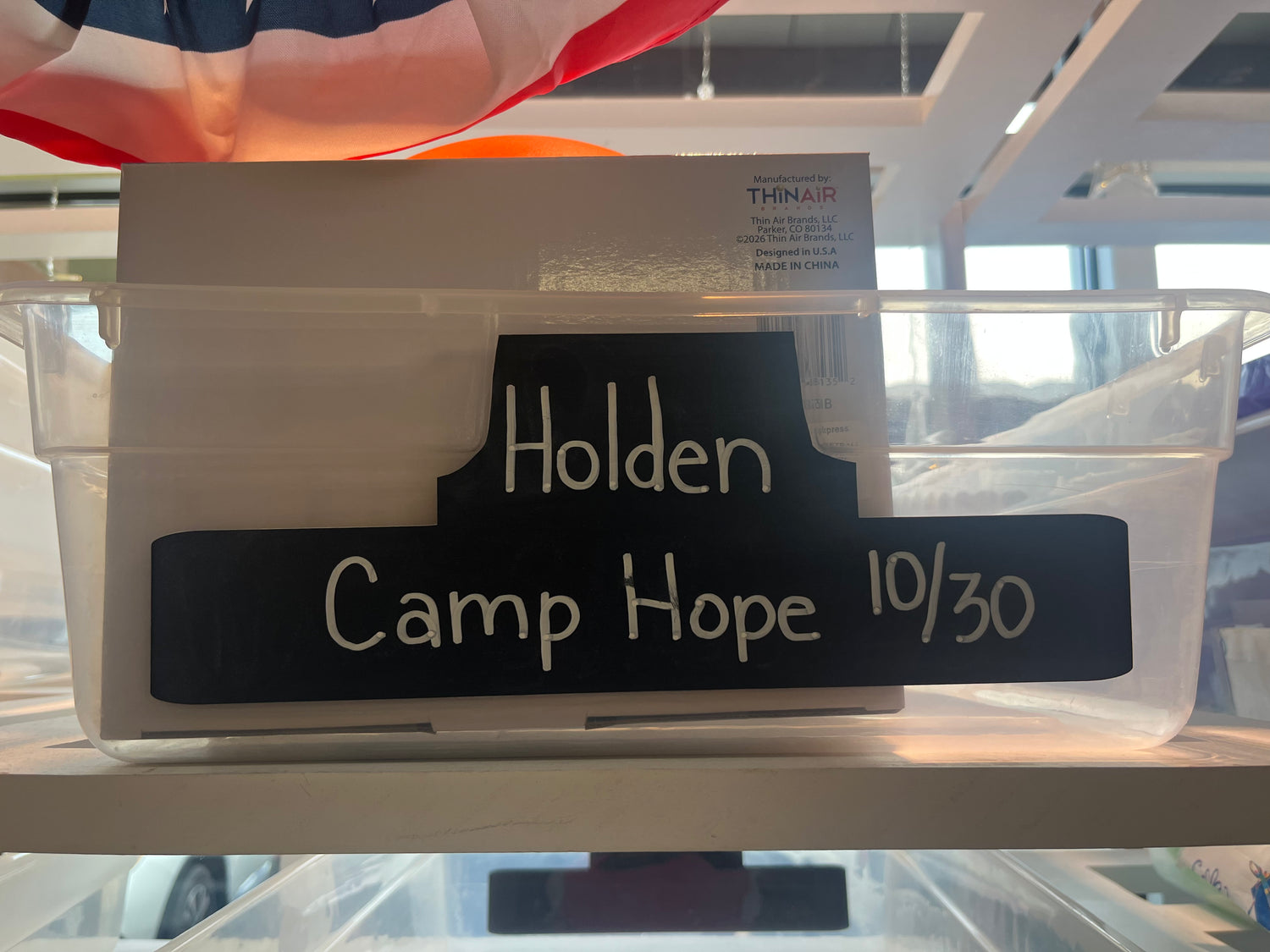 Holden's Birthday Wishlist (Camp Hope)