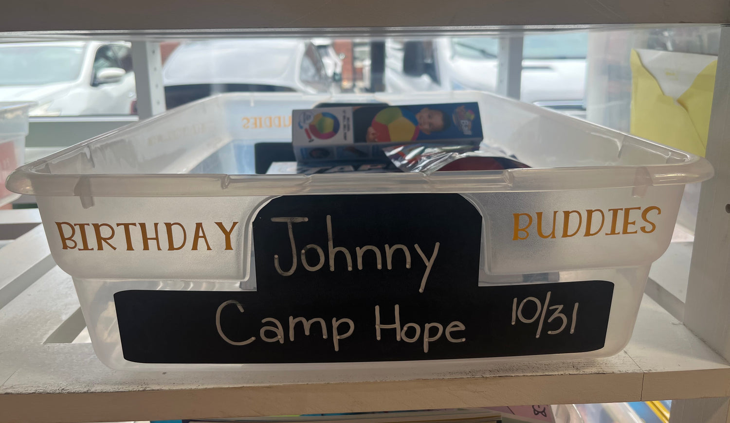 Johnny's Birthday Wishlist (Camp Hope)