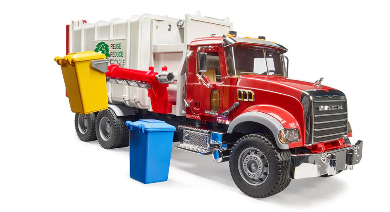 Bruder MACK Granite Side loading garbage truck
