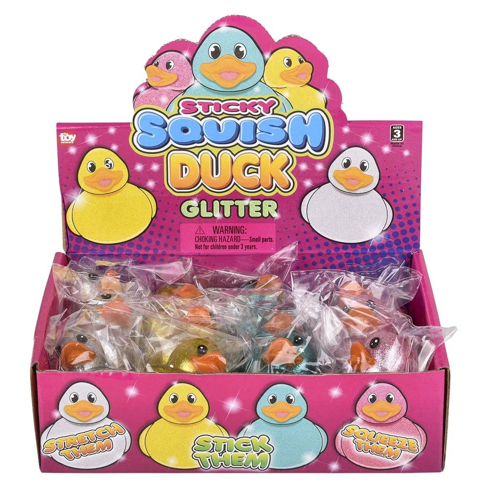 2.25" SQUISH AND STICKY DUCKY
