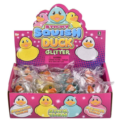 2.25" SQUISH AND STICKY DUCKY