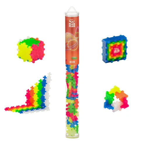 Plus-Plus Tube Neon Mix (70pc)