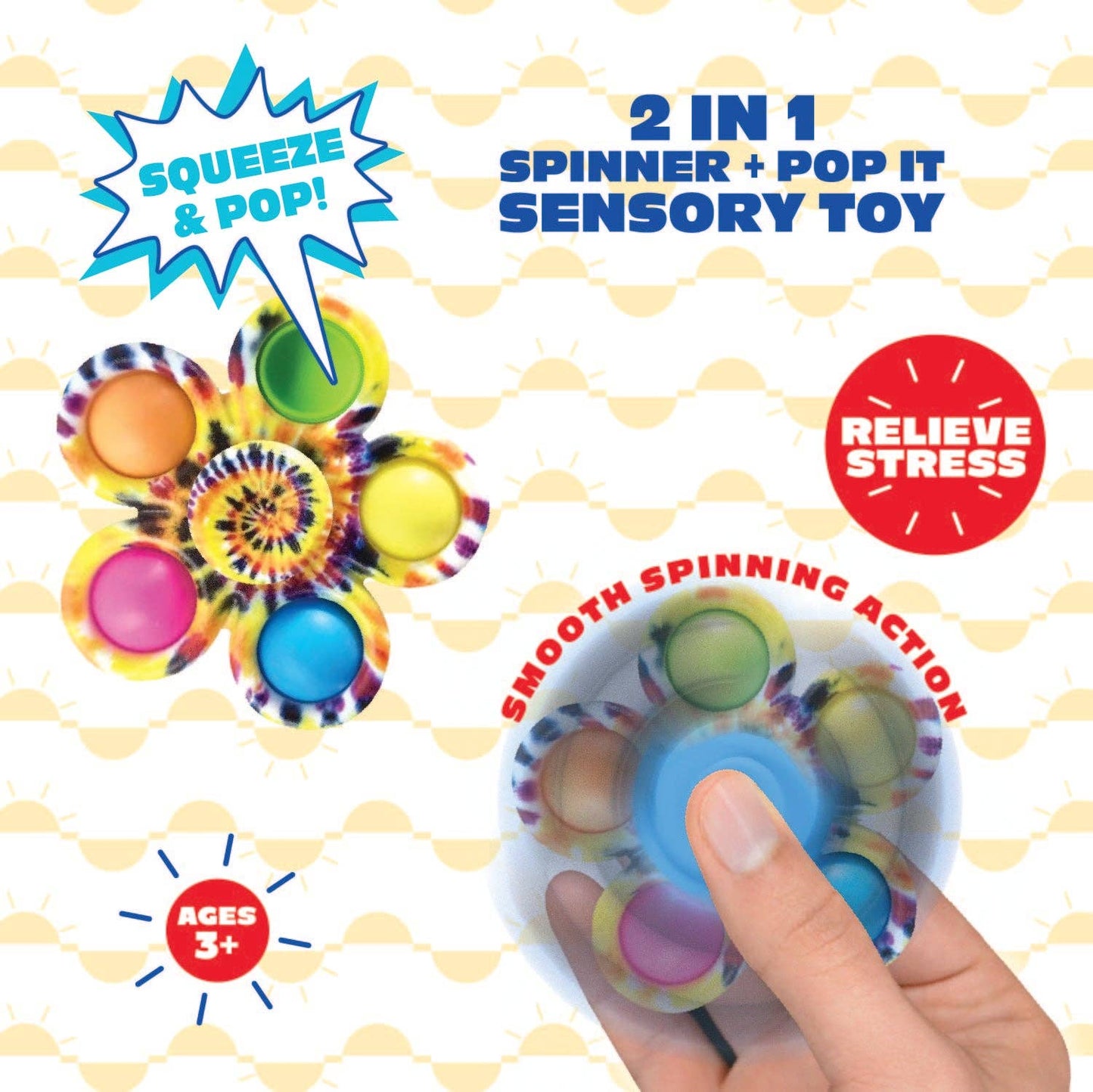 Fidget Fun Pop Spinner