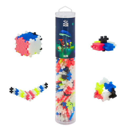 Plus-Plus 240pc Glow Mix