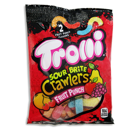 Trolli Sour Brite Crawlers Fruit Punch