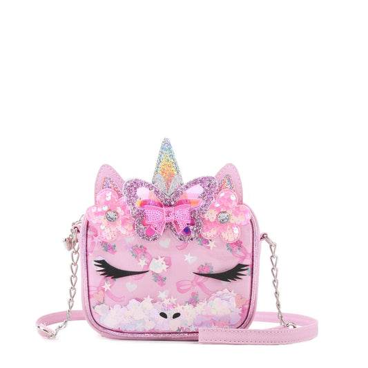 Miss Gwen Unicorn Ditzy Floral & Bow Crossbody Bag