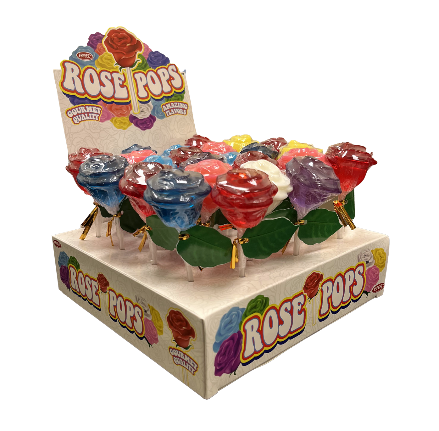 Espeez Rose Shaped Flower Lollipop