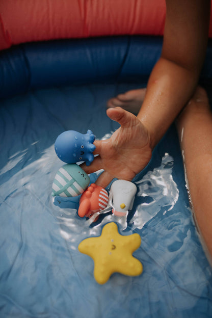 Nautical Itzy Bitzy Puppets: Bath + Storytelling Toys