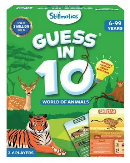 Guess in 10 World Animals (Skillmatics)