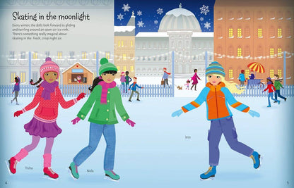 Sticker Dolly Dressing Winter Wonderland : Usborne