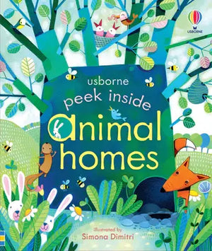 Peek Inside Animal Homes: Usborne
