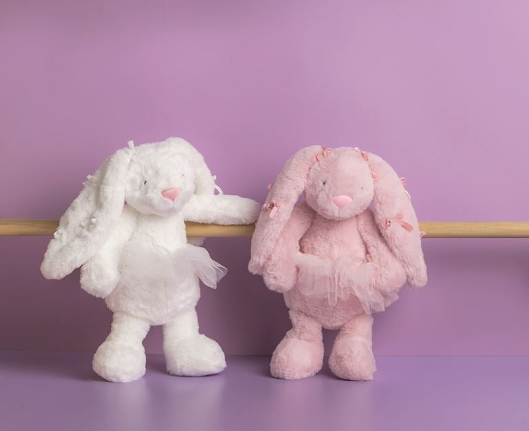 Hazel The Bunny Bow Plush Pal