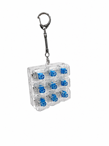 Light Up Keyboard Clicker Keychain