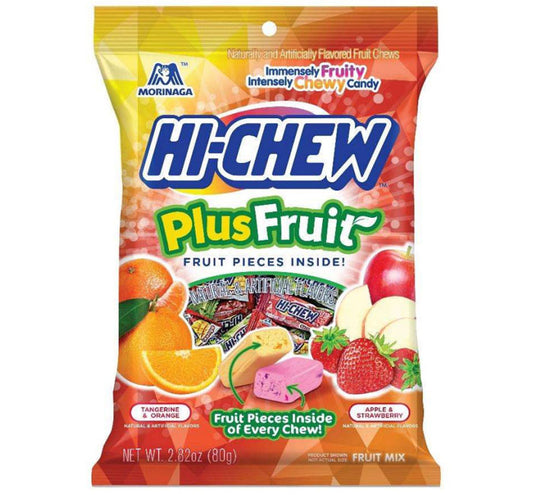 HI-CHEW PEG BAG - PLUS FRUIT (TANG/ORANGE APPL/STRAW)