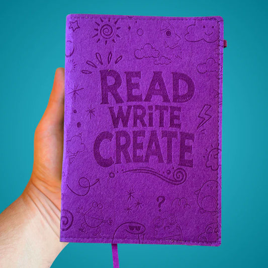 Purple Large Notebook (A5)