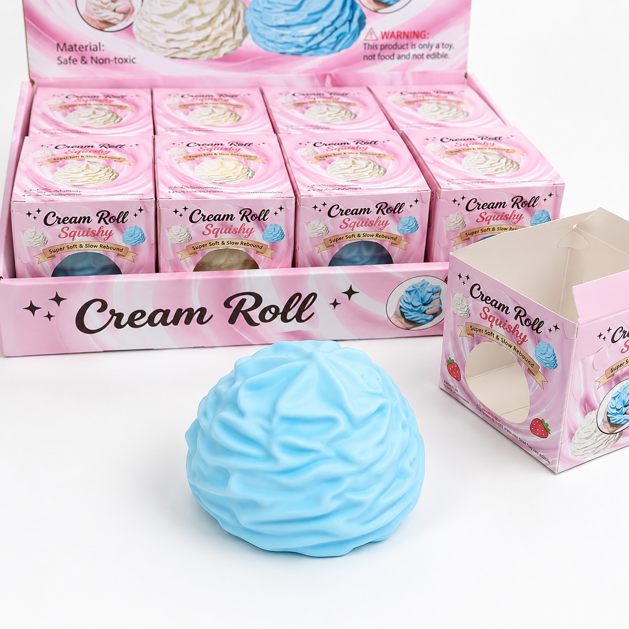 Cream Roll Vaseline Squishy