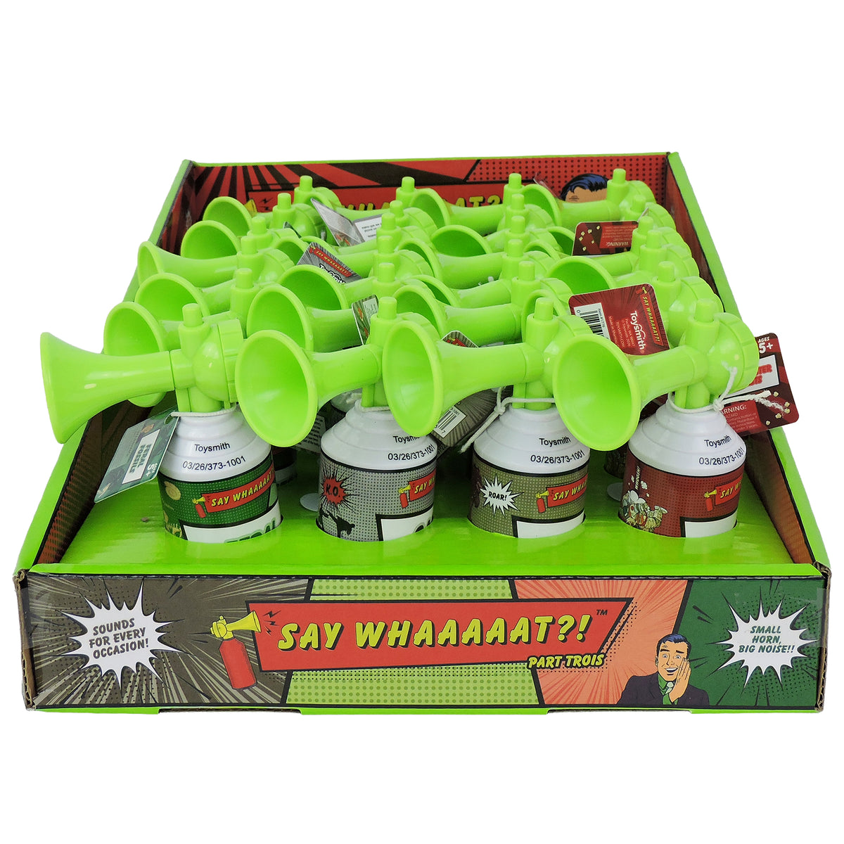 Say Whaaaaat?! Mini Air Horns Series 3