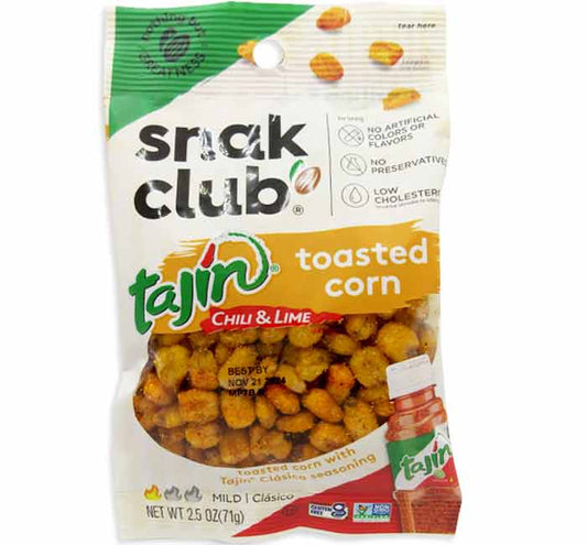 Snak Club Tajin Chill & Lime Peg Bag - Toasted Corn