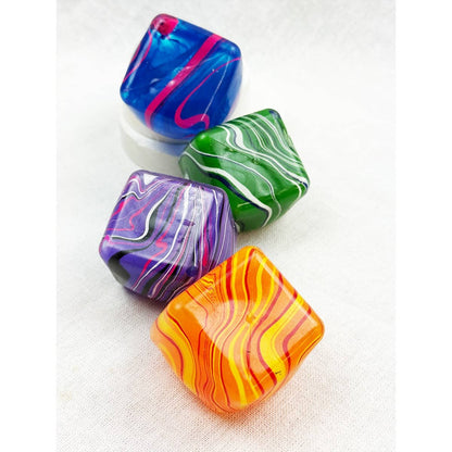 Marble Pattern Squeeze Cube Squishy