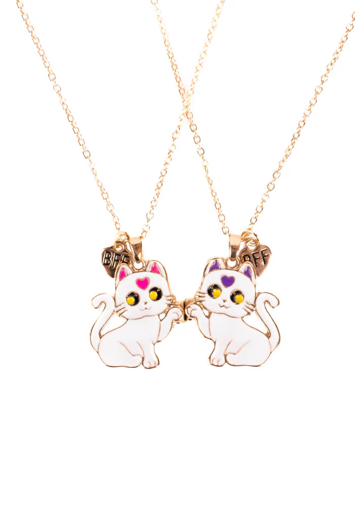 Smitten Kitten Tear & Share Necklaces, 2pc