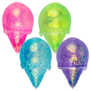 Ice Cream Cone Shaped Sugar Squishy