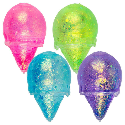Ice Cream Cone Shaped Sugar Squishy